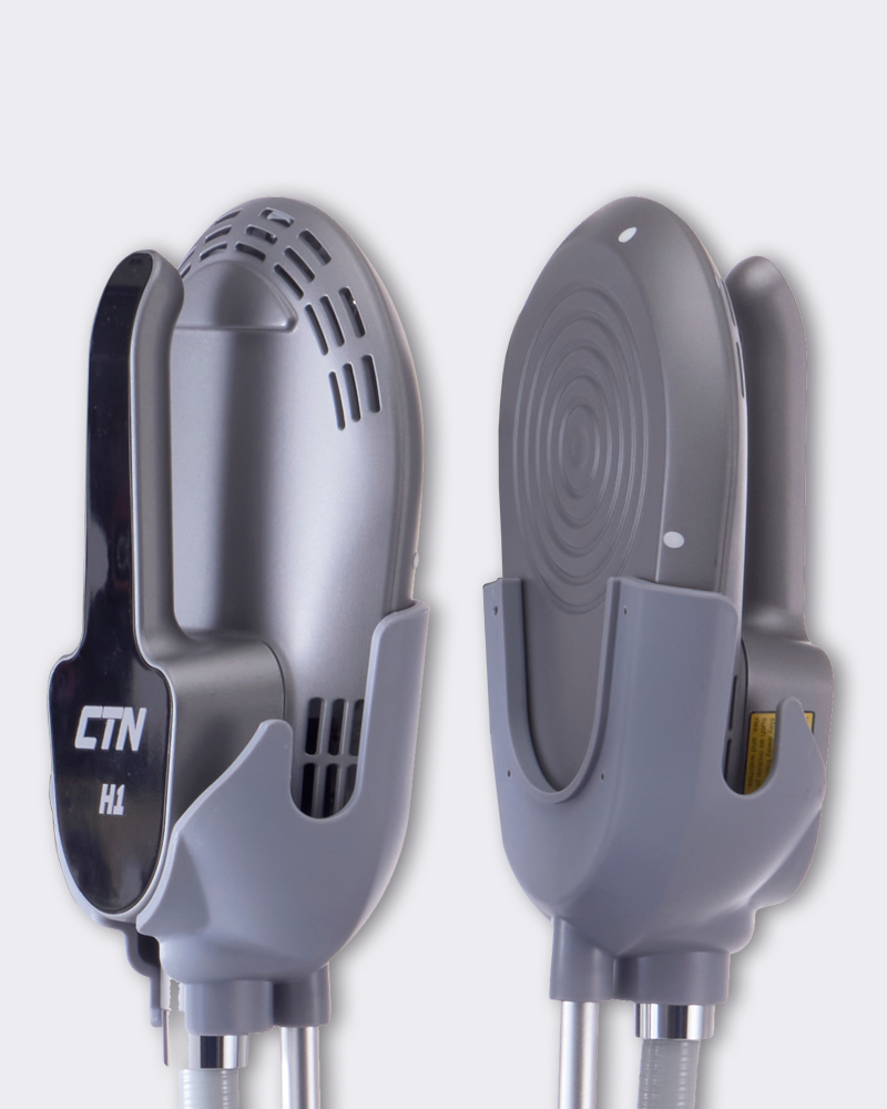 Flat treatment handle